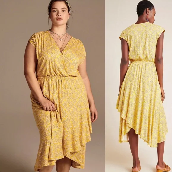 Anthropologie Maeve Fete Midi Dress - Picture 3 of 5